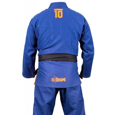 Okami BJJ Gi Aniversary Dunkelblau-Orange